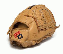 end Pro Series featuring top grain steer hide. Utlity Pitcher pattern. Made with full Sandsto